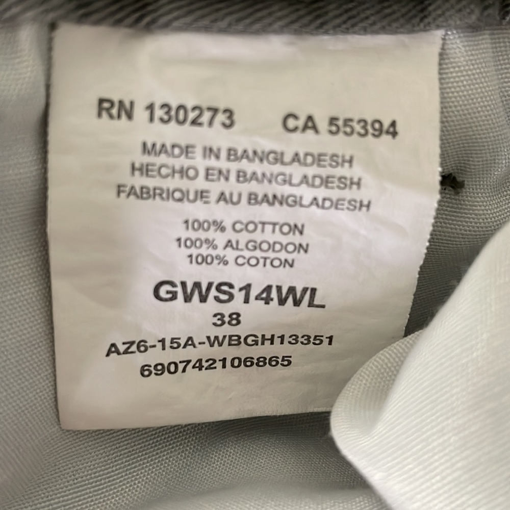 Mens Wrangler Gray Cargo Shorts - Picture 4 of 4